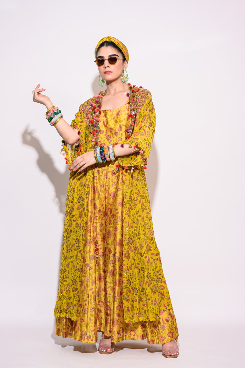 Yellow  Jumpsuit